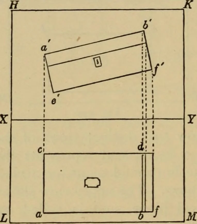 An illustration from Geometrical drawing and design, 1913, leaf 142