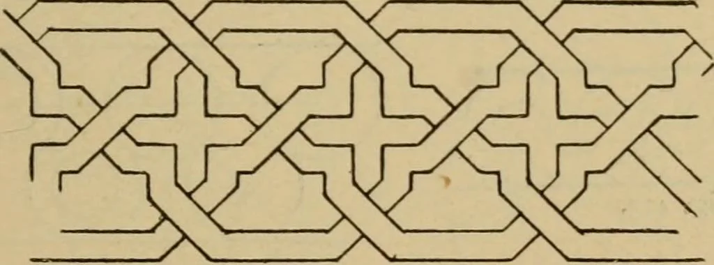 An illustration from Geometrical drawing and design, 1913, leaf 211