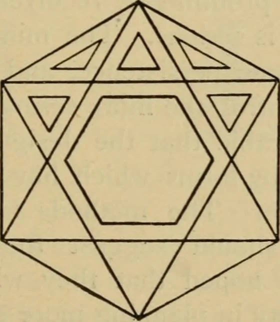 An illustration from Geometrical drawing and design, 1913, leaf 219