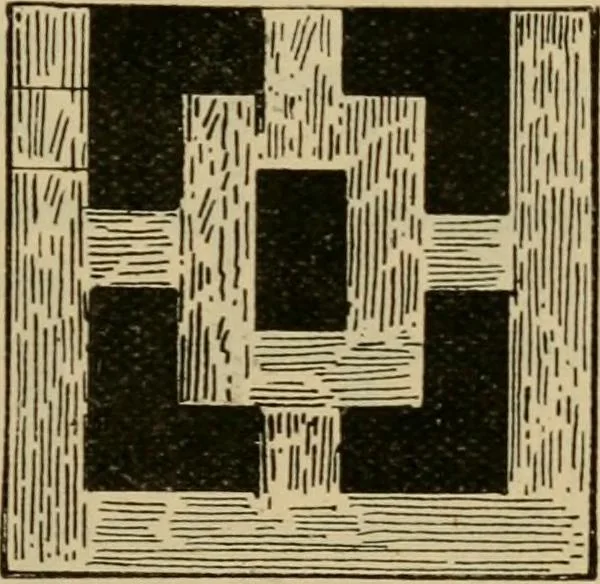 An illustration from Geometrical drawing and design, 1913, leaf 223