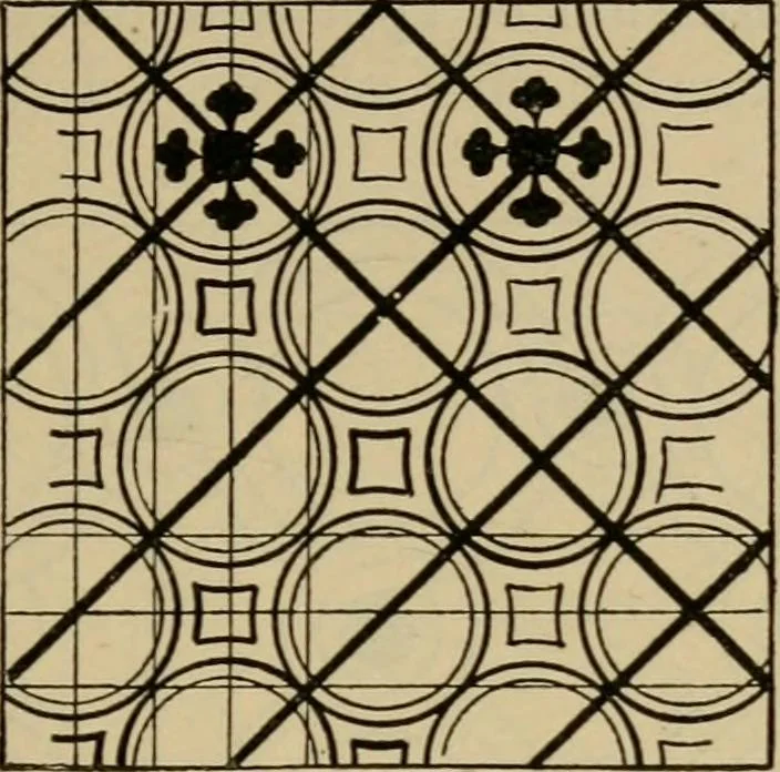 An illustration from Geometrical drawing and design, 1913, leaf 225