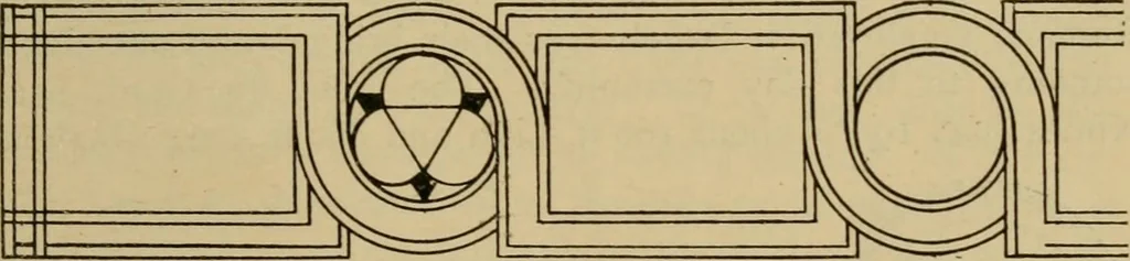 An illustration from Geometrical drawing and design, 1913, leaf 229