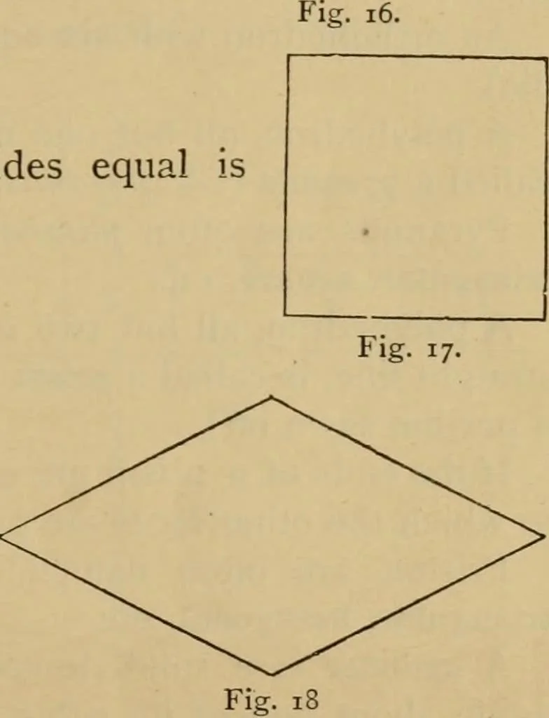 An illustration from Geometrical drawing and design, 1913, leaf 23