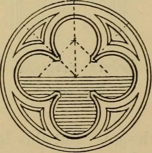 An illustration from Geometrical drawing and design, 1913, leaf 234