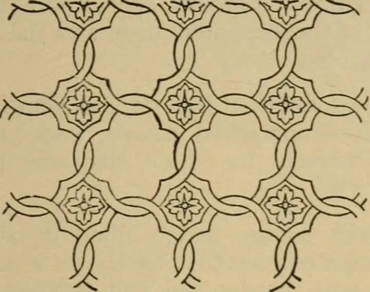 An illustration from Geometrical drawing and design, 1913, leaf 245