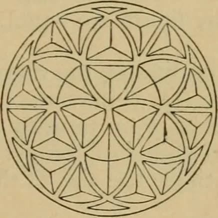 An illustration from Geometrical drawing and design, 1913, leaf 247