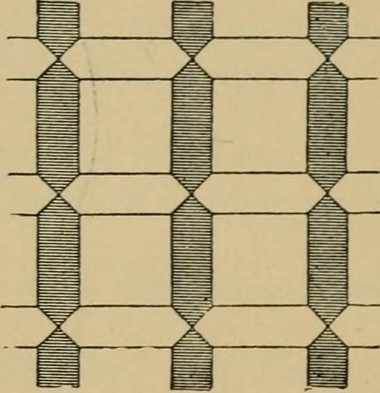 An illustration from Geometrical drawing and design, 1913, leaf 254