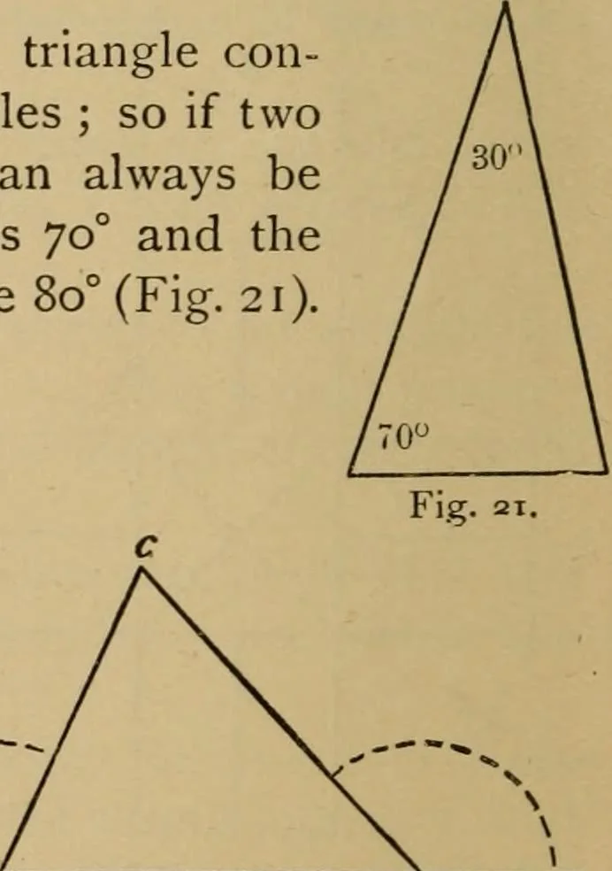 An illustration from Geometrical drawing and design, 1913, leaf 26