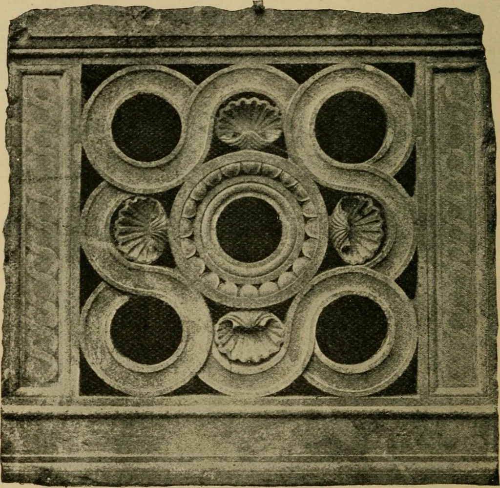 An illustration from Geometrical drawing and design, 1913, leaf 260