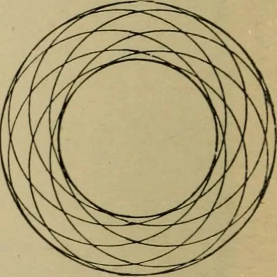 An illustration from Geometrical drawing and design, 1913, leaf 262