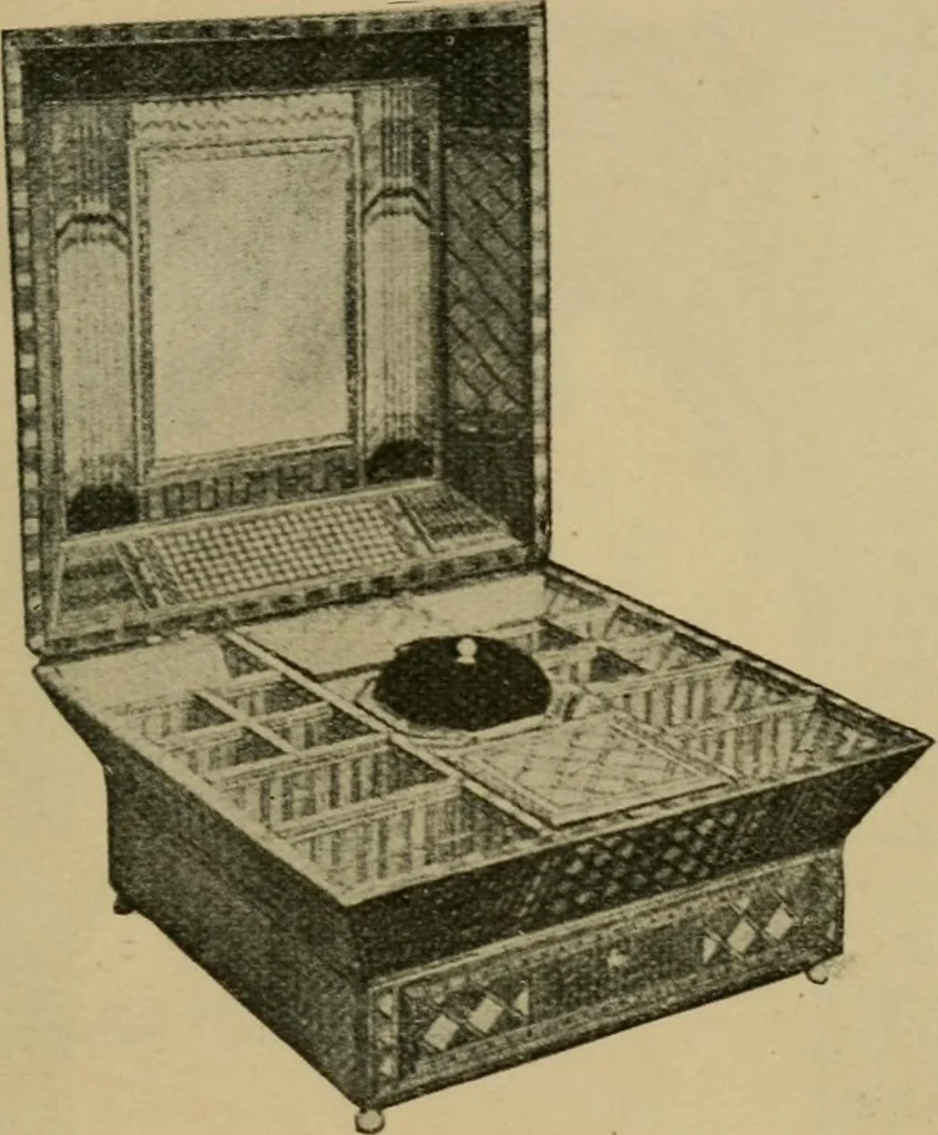 An illustration from Geometrical drawing and design, 1913, leaf 275