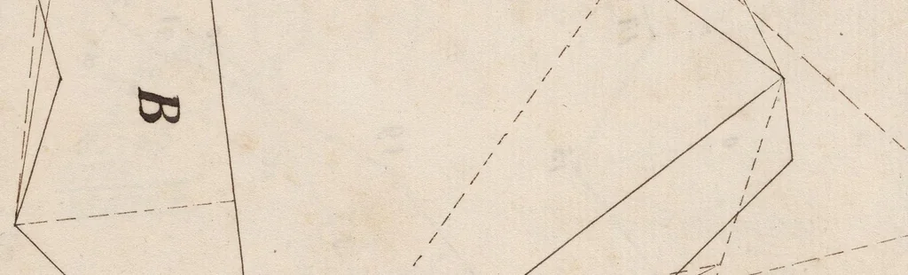An illustration from Geometry, 1750, leaf 152