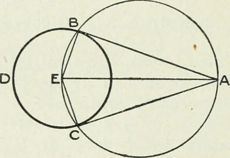 An illustration from Geometry for schools : theoretical, 1904, leaf 190