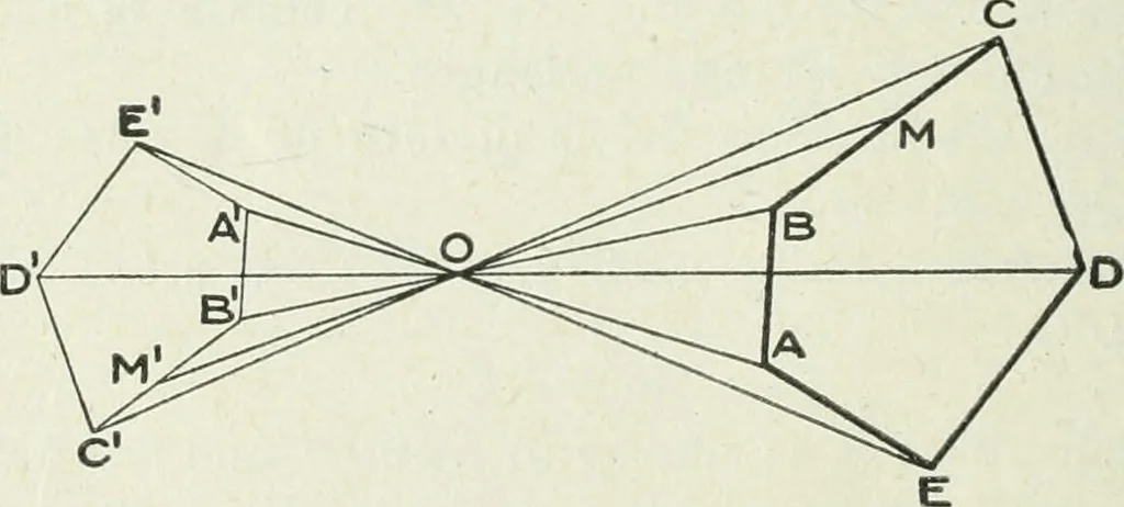 An illustration from Geometry for schools : theoretical, 1904, leaf 214