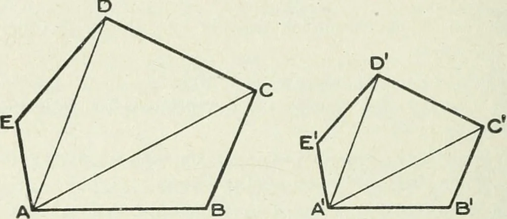 An illustration from Geometry for schools : theoretical, 1904, leaf 220