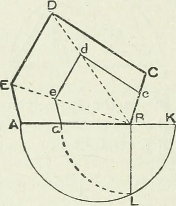 An illustration from Geometry for schools : theoretical, 1904, leaf 224