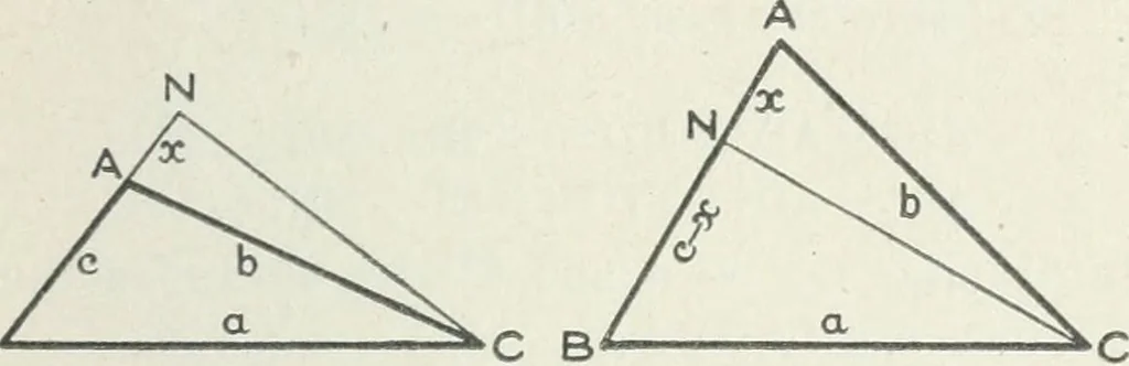 An illustration from Geometry for schools : theoretical, 1904, leaf 241