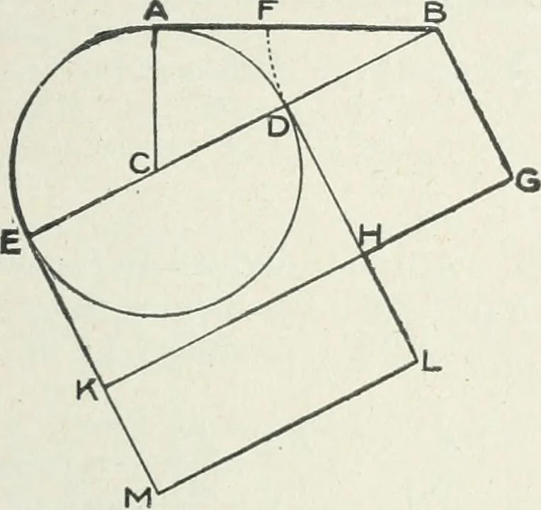 An illustration from Geometry for schools : theoretical, 1904, leaf 243