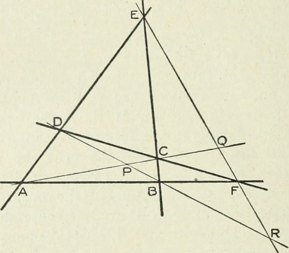 An illustration from Geometry for schools : theoretical, 1904, leaf 270