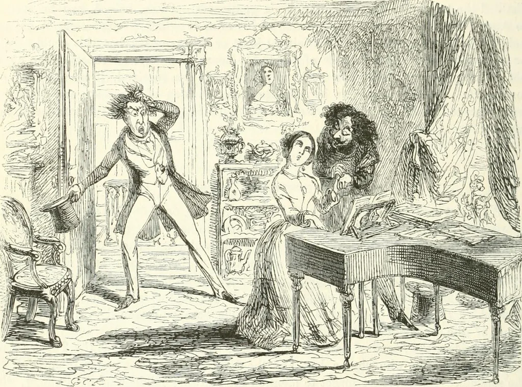 An illustration from George Cruikshank's Table-book, 1845, leaf 112