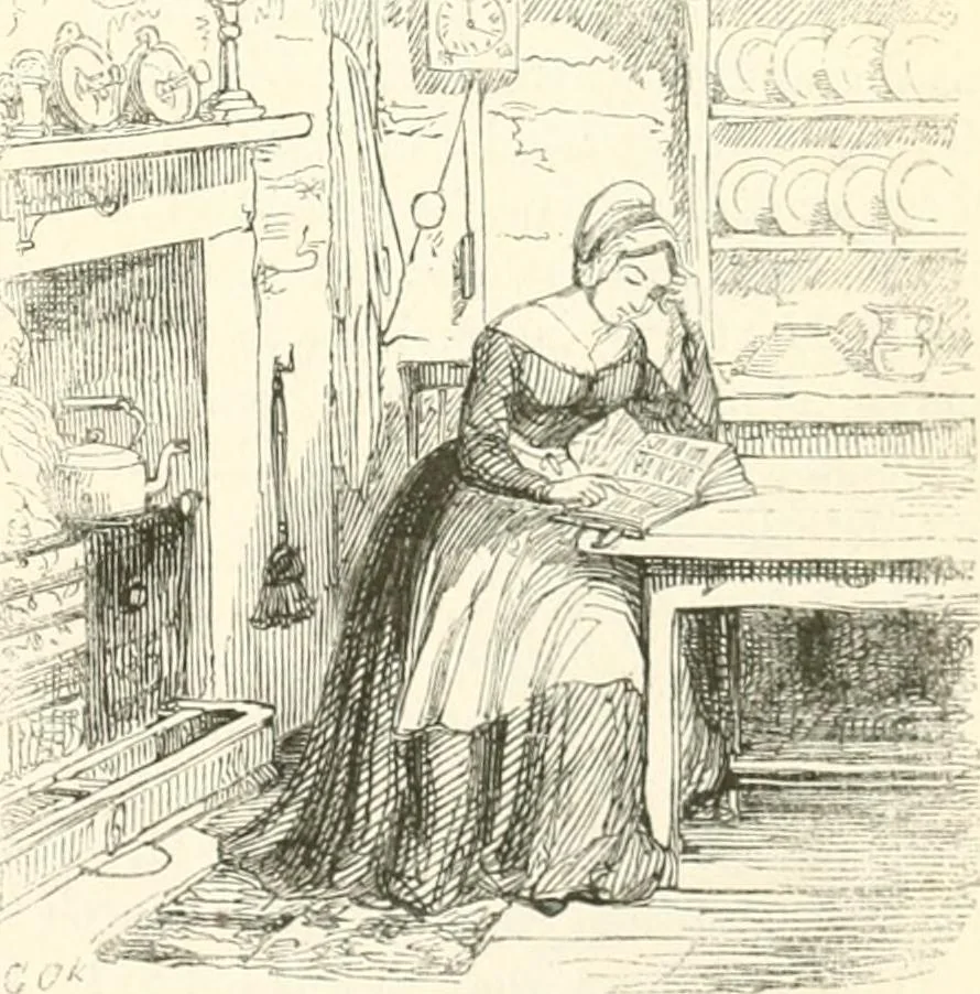 An illustration from George Cruikshank's Table-book, 1845, leaf 117