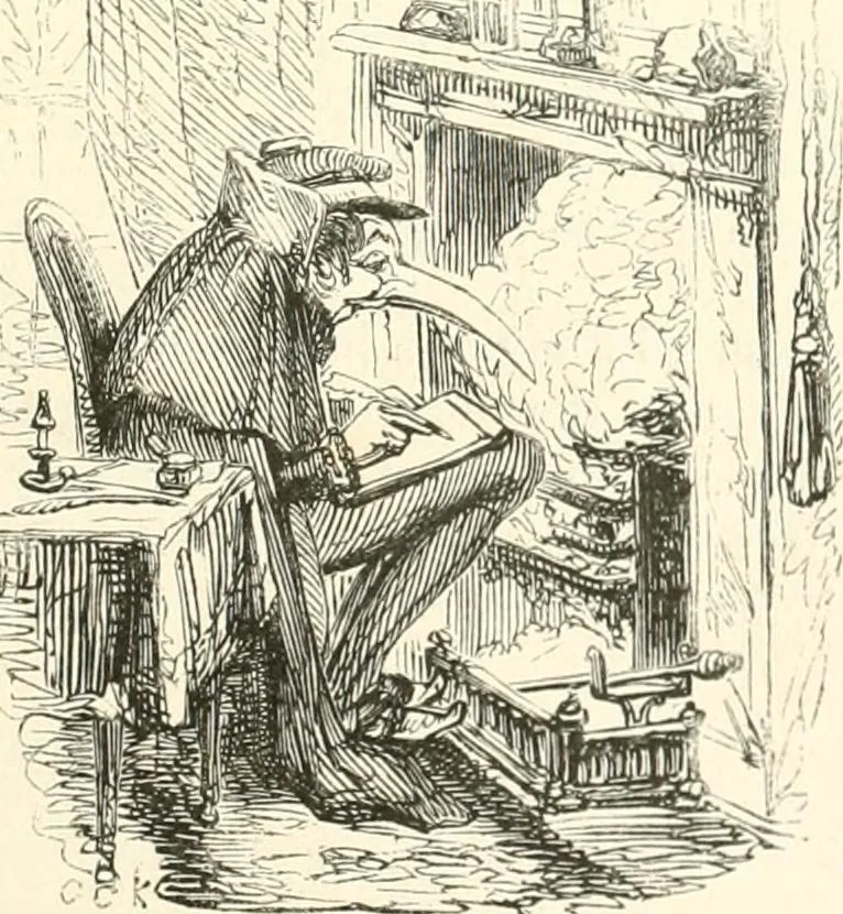 An illustration from George Cruikshank's Table-book, 1845, leaf 119