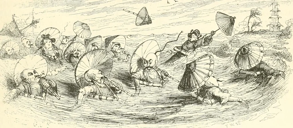 An illustration from George Cruikshank's Table-book, 1845, leaf 121