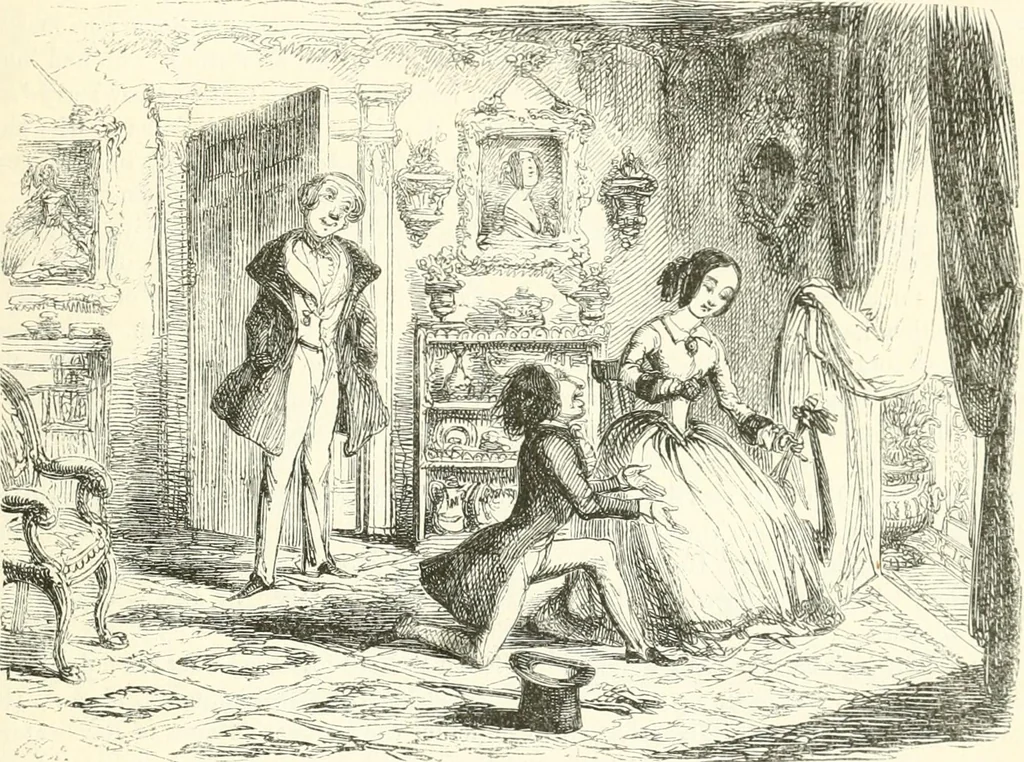An illustration from George Cruikshank's Table-book, 1845, leaf 143