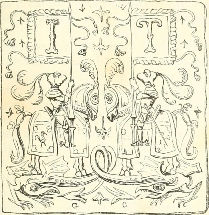 An illustration from George Cruikshank's Table-book, 1845, leaf 155