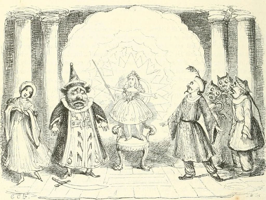 An illustration from George Cruikshank's Table-book, 1845, leaf 168