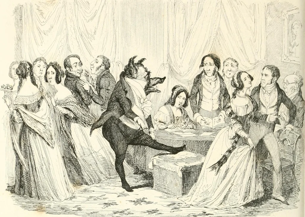 An illustration from George Cruikshank's Table-book, 1845, leaf 178