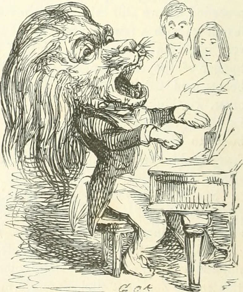 An illustration from George Cruikshank's Table-book, 1845, leaf 180