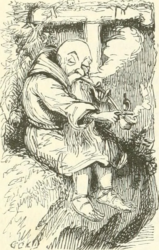 An illustration from George Cruikshank's Table-book, 1845, leaf 182