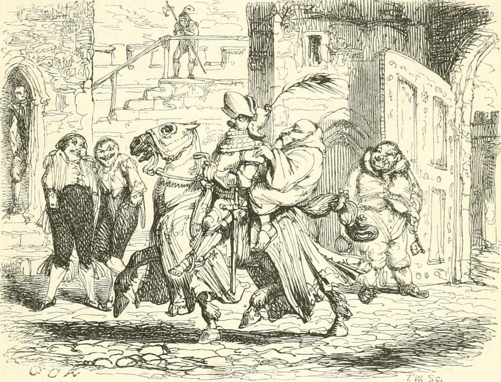 An illustration from George Cruikshank's Table-book, 1845, leaf 189