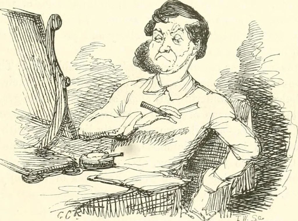 An illustration from George Cruikshank's Table-book, 1845, leaf 193