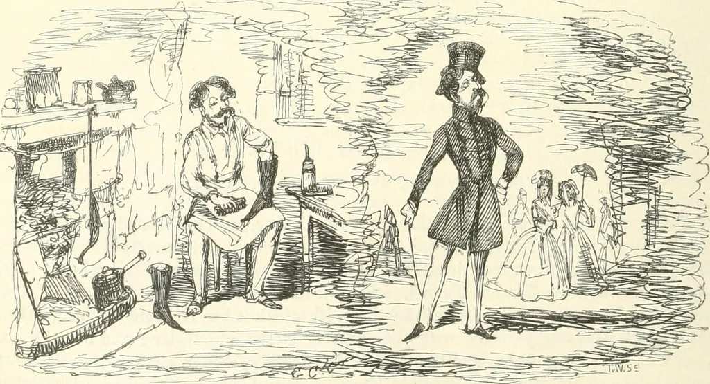 An illustration from George Cruikshank's Table-book, 1845, leaf 194
