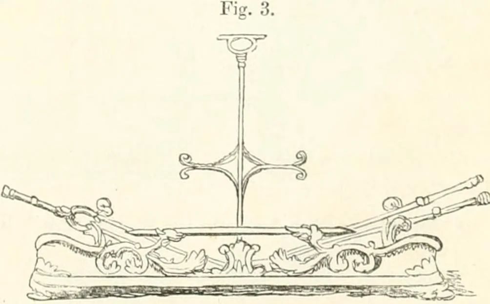 An illustration from George Cruikshank's Table-book, 1845, leaf 201