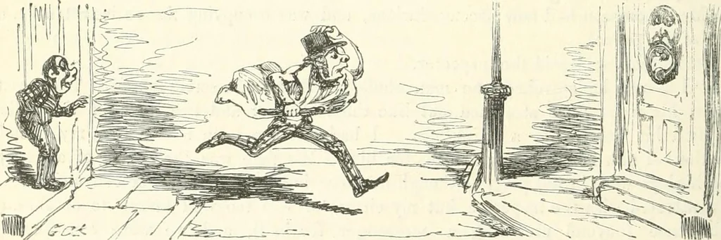 An illustration from George Cruikshank's Table-book, 1845, leaf 218
