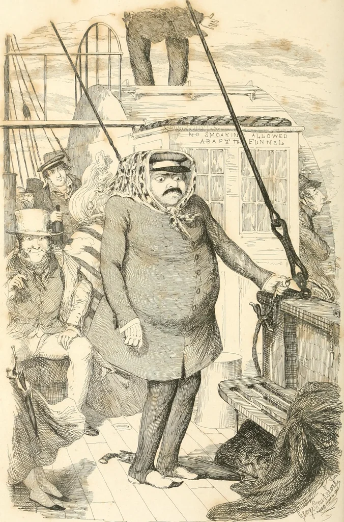 An illustration from George Cruikshank's Table-book, 1845, leaf 230