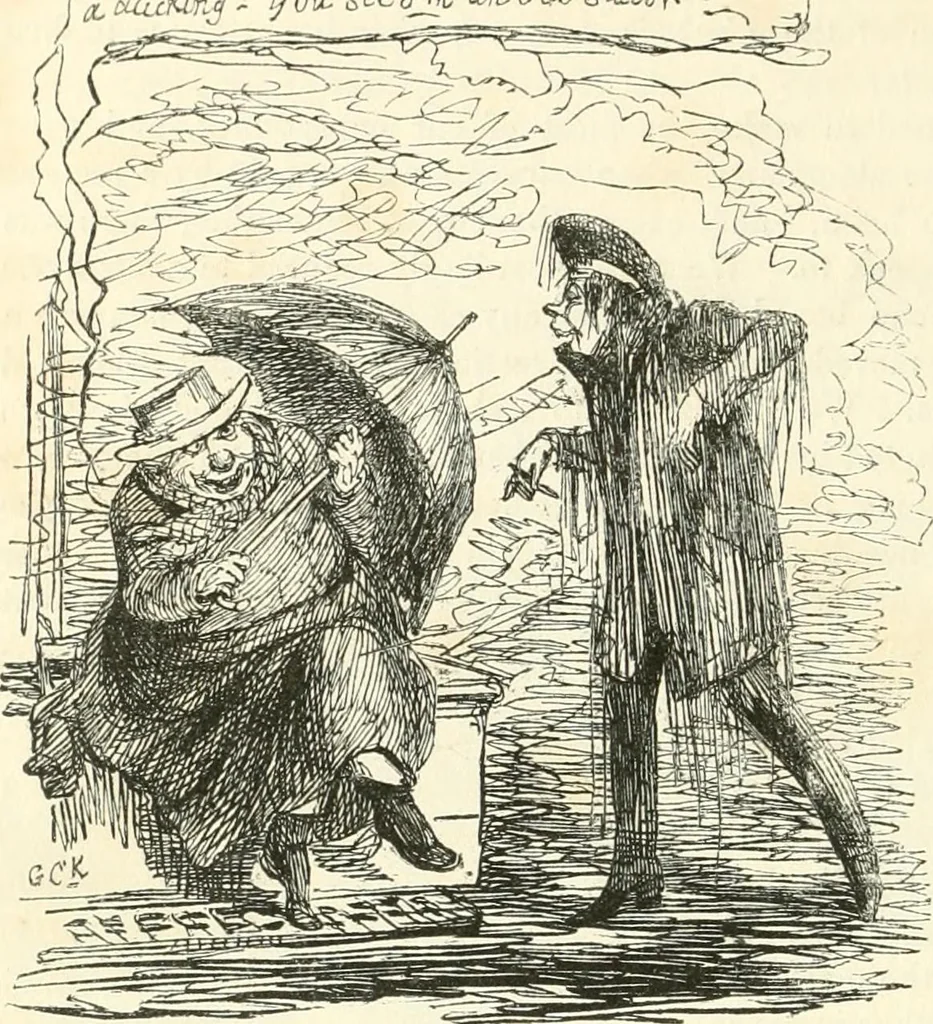 An illustration from George Cruikshank's Table-book, 1845, leaf 234