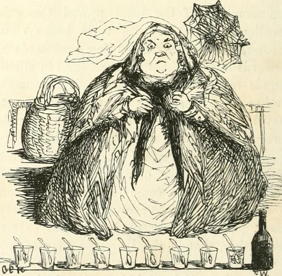 An illustration from George Cruikshank's Table-book, 1845, leaf 234