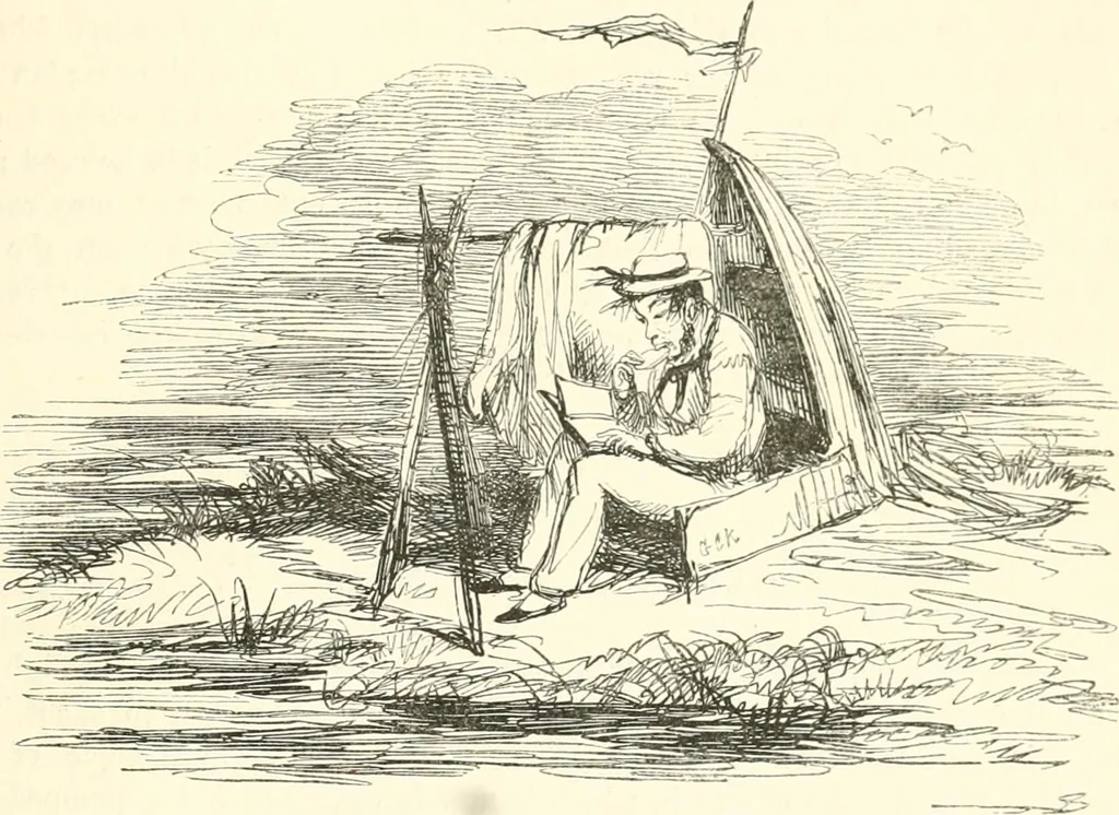 An illustration from George Cruikshank's Table-book, 1845, leaf 247