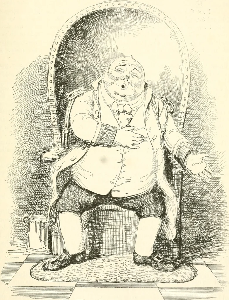An illustration from George Cruikshank's Table-book, 1845, leaf 251