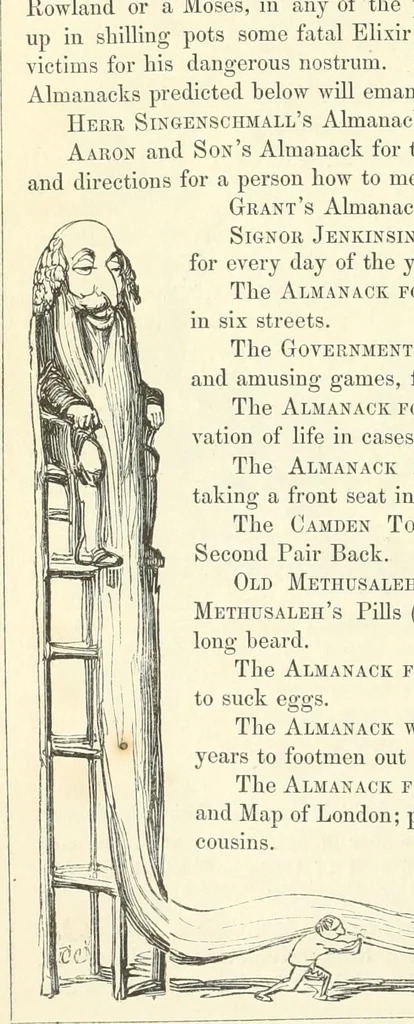An illustration from George Cruikshank's Table-book, 1845, leaf 26