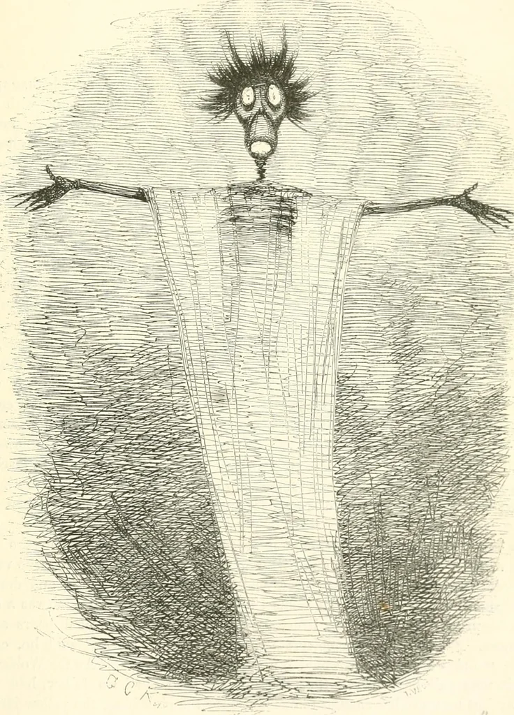 An illustration from George Cruikshank's Table-book, 1845, leaf 267