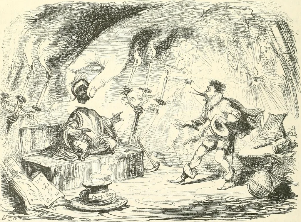 An illustration from George Cruikshank's Table-book, 1845, leaf 278