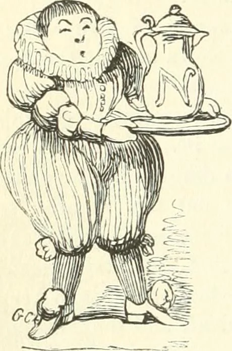 An illustration from George Cruikshank's Table-book, 1845, leaf 28
