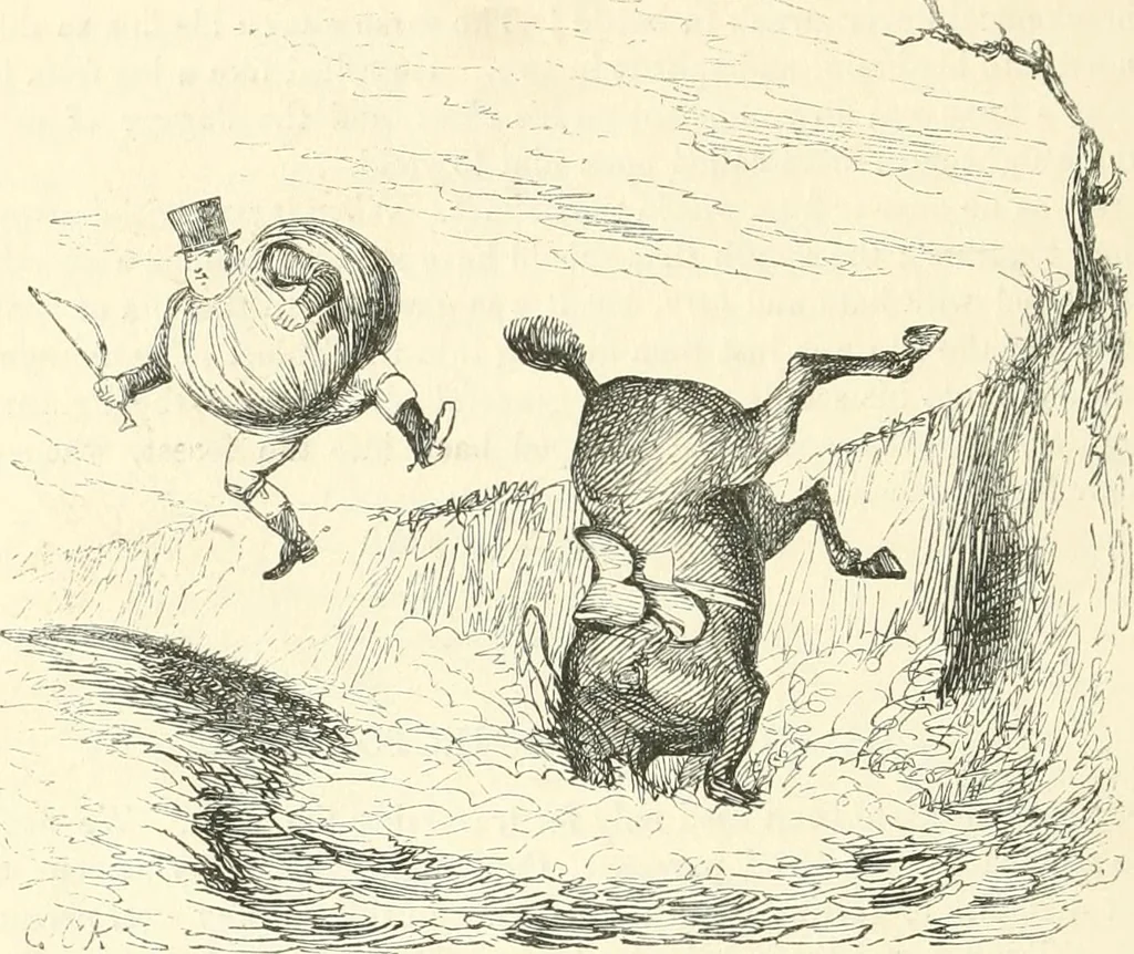 An illustration from George Cruikshank's Table-book, 1845, leaf 292