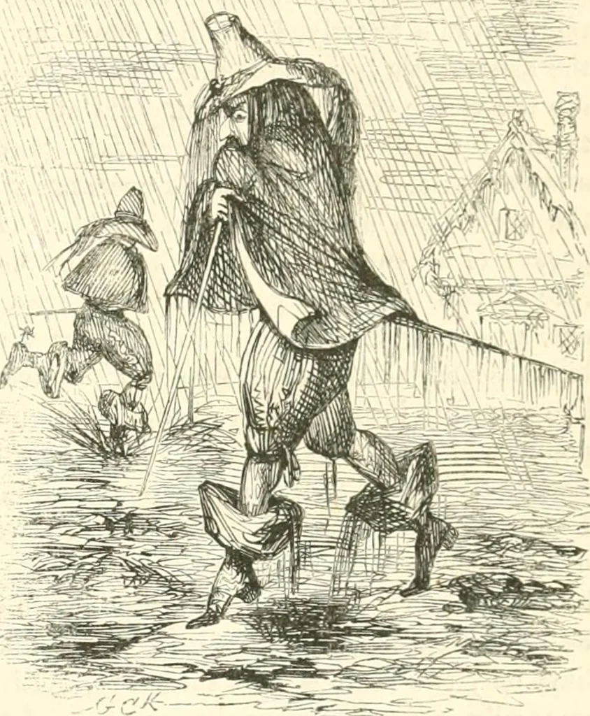 An illustration from George Cruikshank's Table-book, 1845, leaf 297