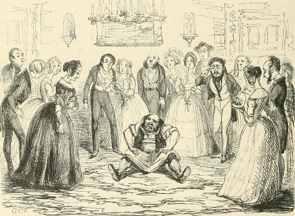 An illustration from George Cruikshank's Table-book, 1845, leaf 300